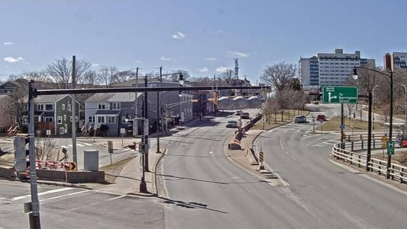 Mac Donald Bridge - Dartmouth bound
