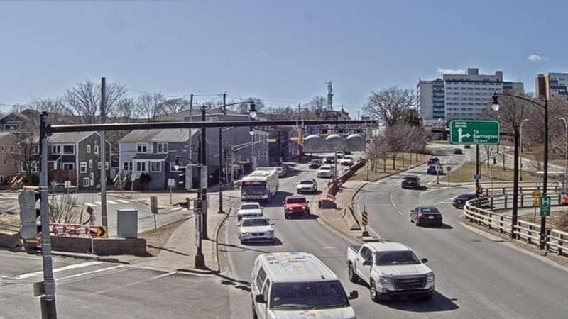 Mac Donald Bridge - Dartmouth bound