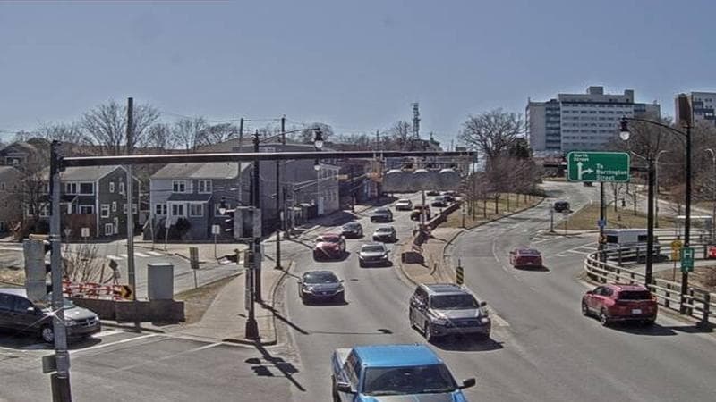 Mac Donald Bridge - Dartmouth bound