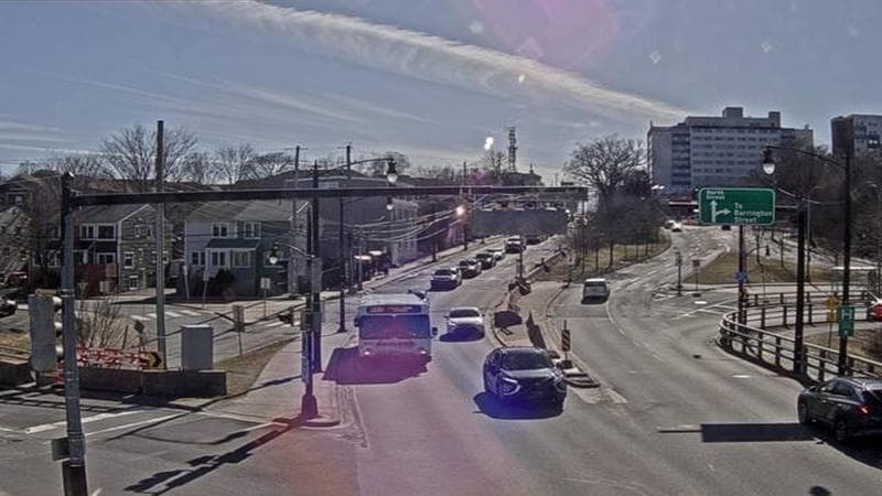 Mac Donald Bridge - Dartmouth bound