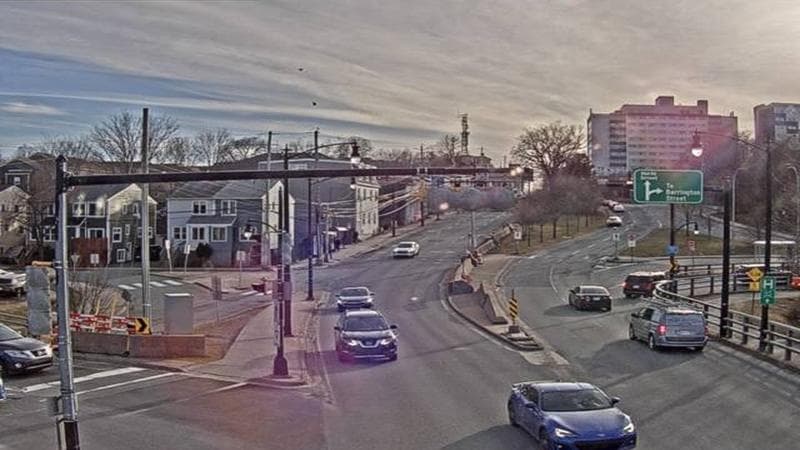 Mac Donald Bridge - Dartmouth bound