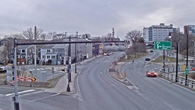 Mac Donald Bridge - Dartmouth bound