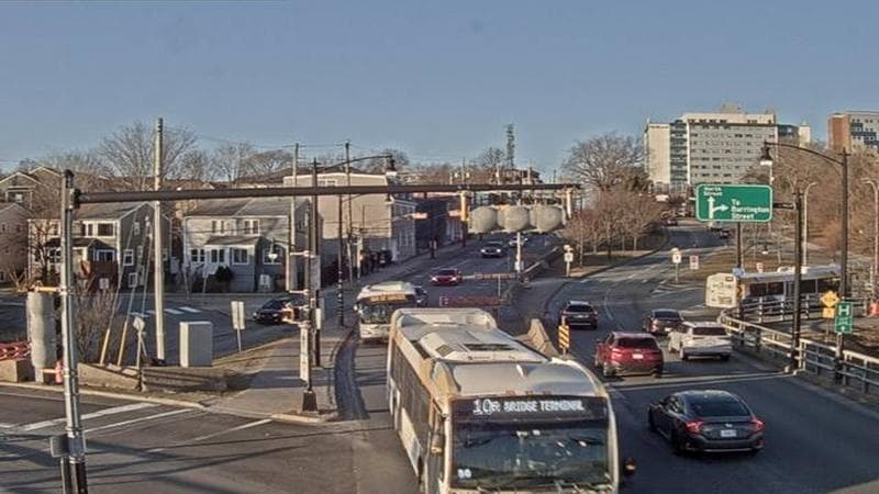 Mac Donald Bridge - Dartmouth bound
