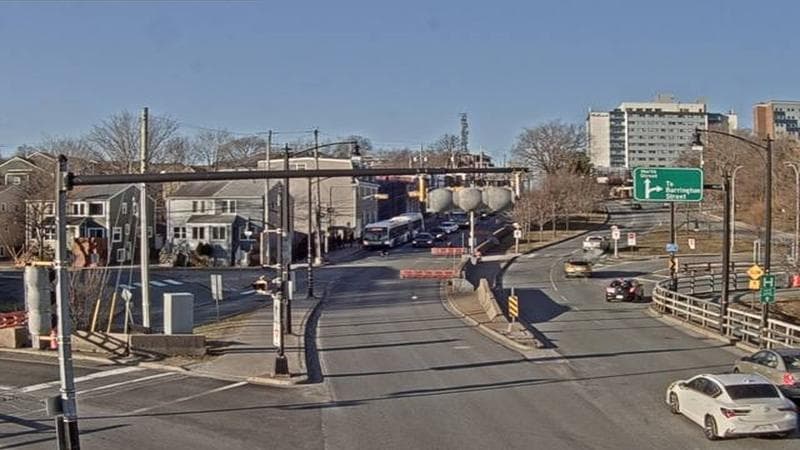 Mac Donald Bridge - Dartmouth bound