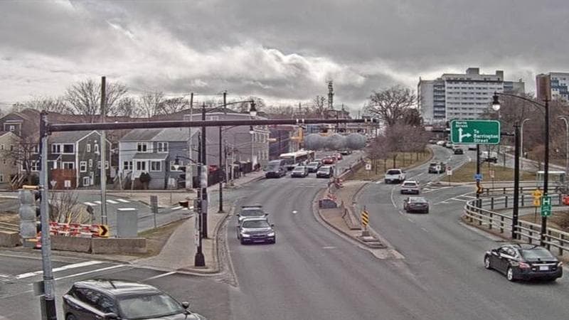 Mac Donald Bridge - Dartmouth bound