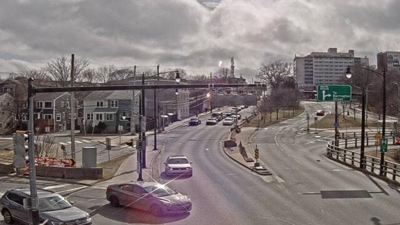 Mac Donald Bridge - Dartmouth bound