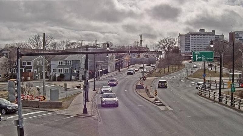 Mac Donald Bridge - Dartmouth bound