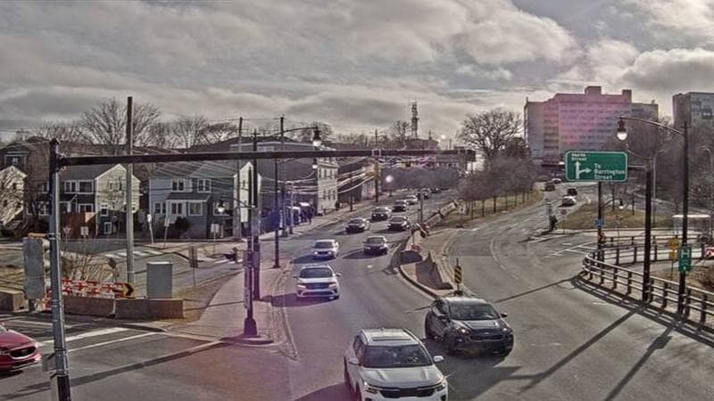 Mac Donald Bridge - Dartmouth bound