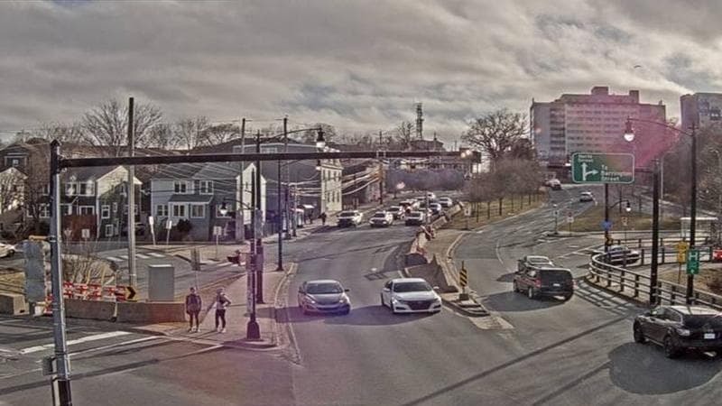 Mac Donald Bridge - Dartmouth bound