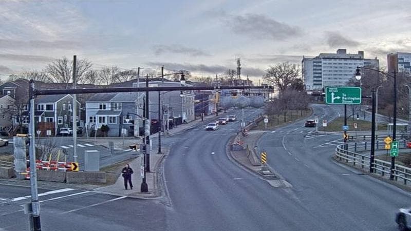 Mac Donald Bridge - Dartmouth bound