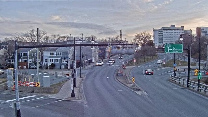 Mac Donald Bridge - Dartmouth bound