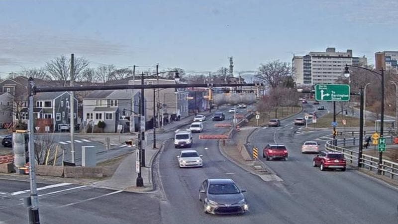 Mac Donald Bridge - Dartmouth bound