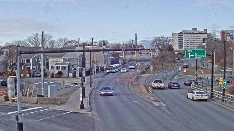 Mac Donald Bridge - Dartmouth bound