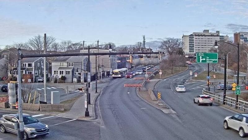 Mac Donald Bridge - Dartmouth bound