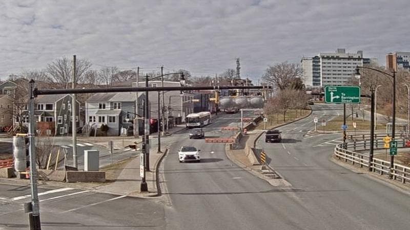Mac Donald Bridge - Dartmouth bound
