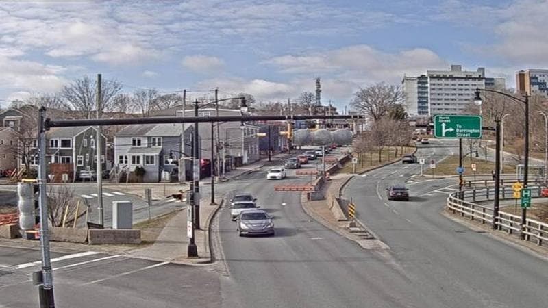 Mac Donald Bridge - Dartmouth bound