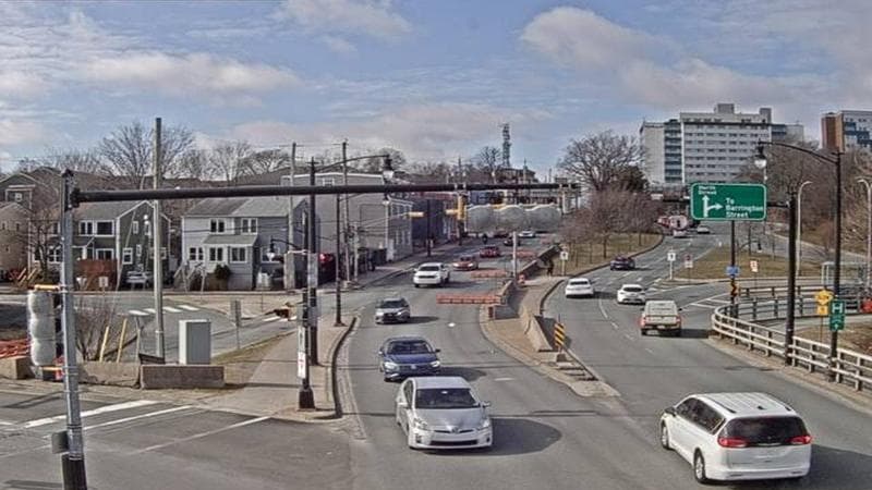 Mac Donald Bridge - Dartmouth bound