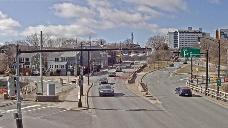 Mac Donald Bridge - Dartmouth bound