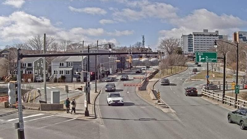 Mac Donald Bridge - Dartmouth bound