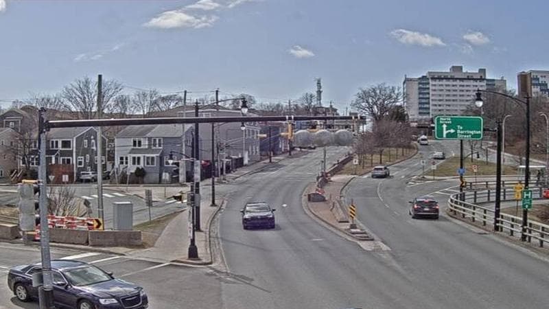 Mac Donald Bridge - Dartmouth bound