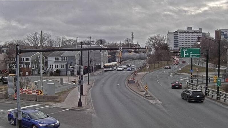Mac Donald Bridge - Dartmouth bound