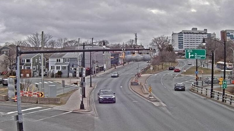 Mac Donald Bridge - Dartmouth bound