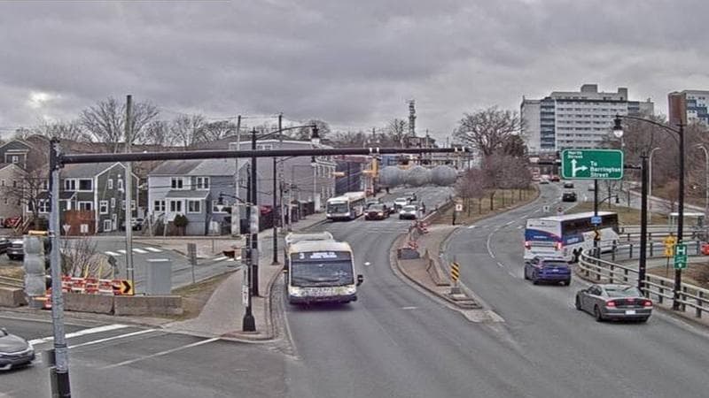 Mac Donald Bridge - Dartmouth bound