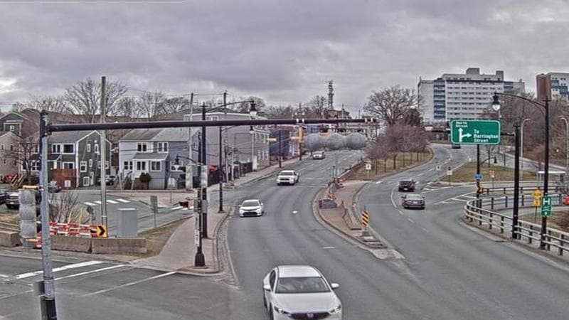 Mac Donald Bridge - Dartmouth bound