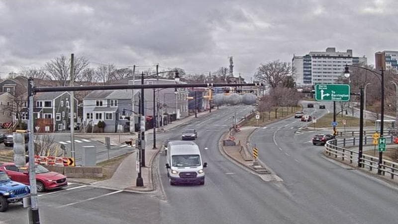 Mac Donald Bridge - Dartmouth bound