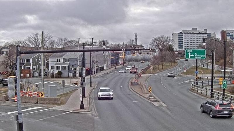 Mac Donald Bridge - Dartmouth bound