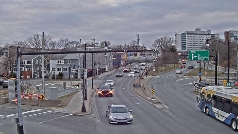 Mac Donald Bridge - Dartmouth bound