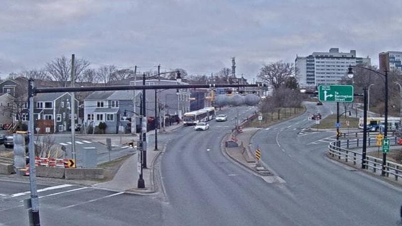 Mac Donald Bridge - Dartmouth bound