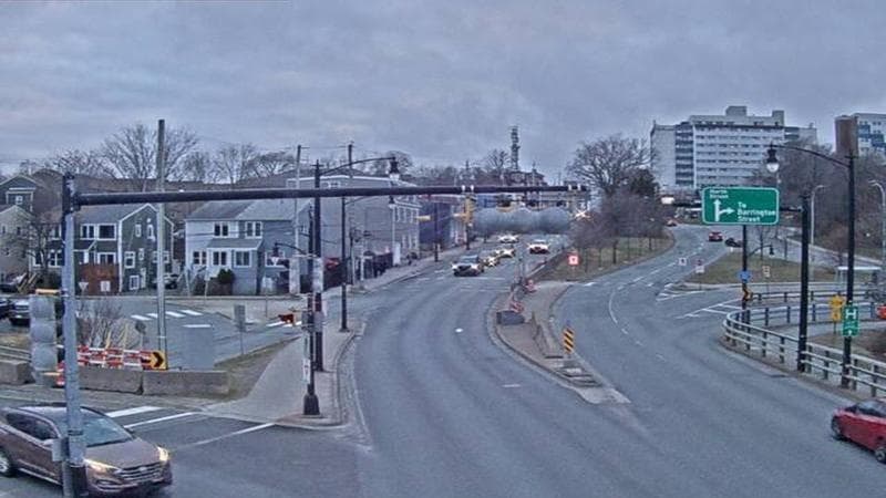 Mac Donald Bridge - Dartmouth bound