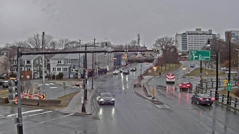 Mac Donald Bridge - Dartmouth bound