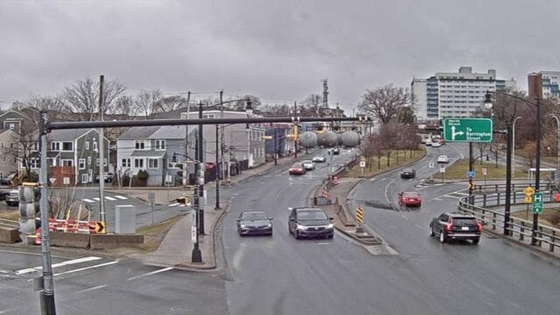 Mac Donald Bridge - Dartmouth bound