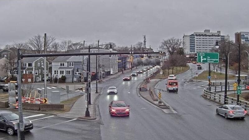 Mac Donald Bridge - Dartmouth bound