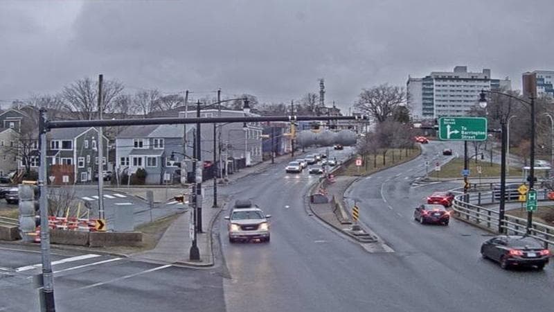 Mac Donald Bridge - Dartmouth bound