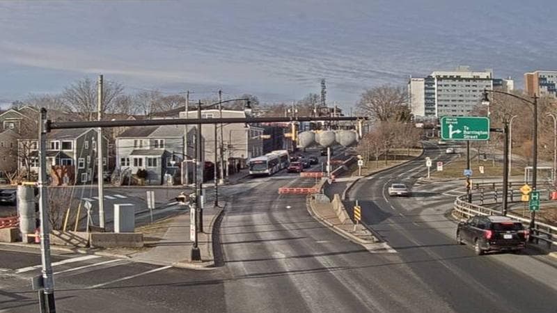 Mac Donald Bridge - Dartmouth bound