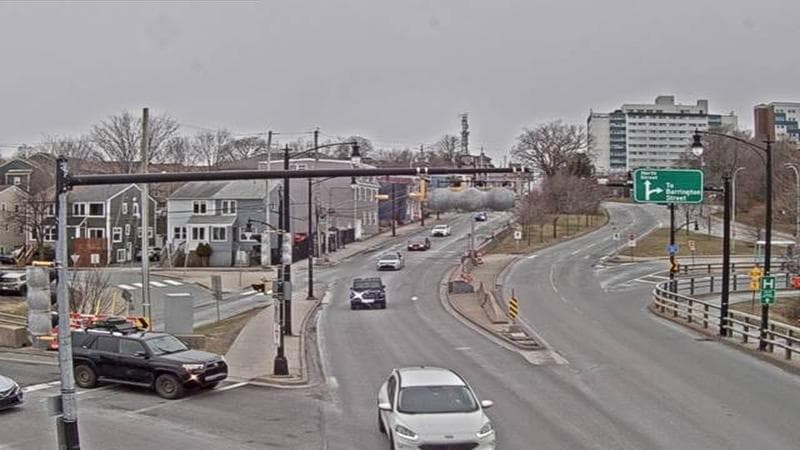 Mac Donald Bridge - Dartmouth bound