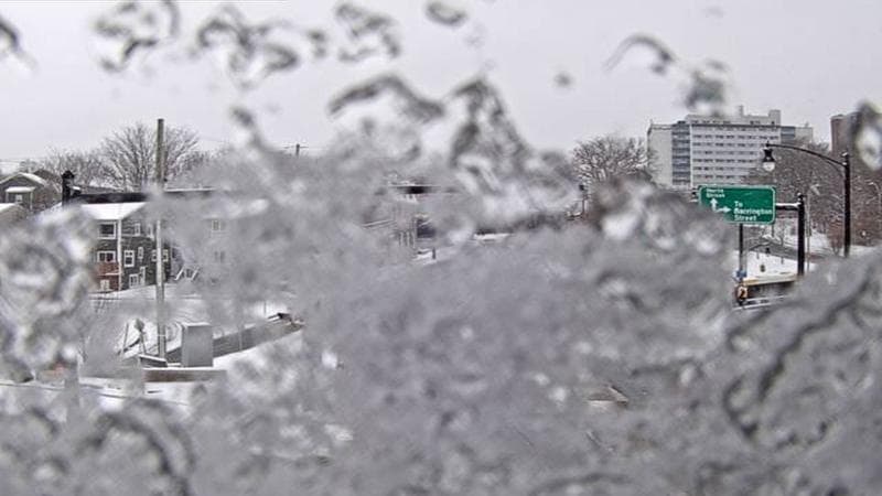 Mac Donald Bridge - Dartmouth bound