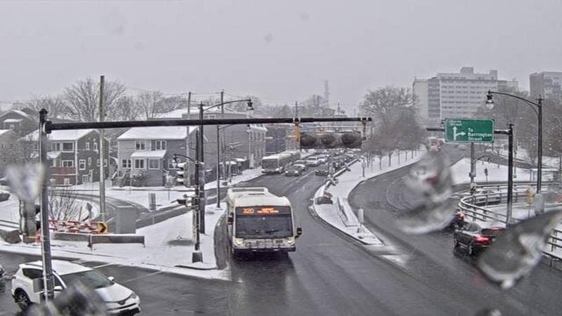 Mac Donald Bridge - Dartmouth bound