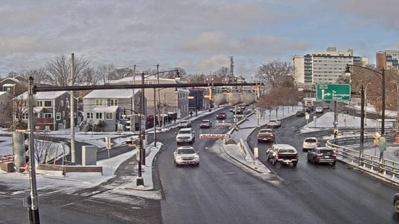 Mac Donald Bridge - Dartmouth bound
