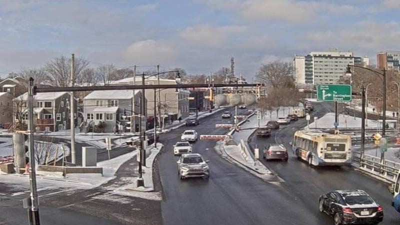 Mac Donald Bridge - Dartmouth bound