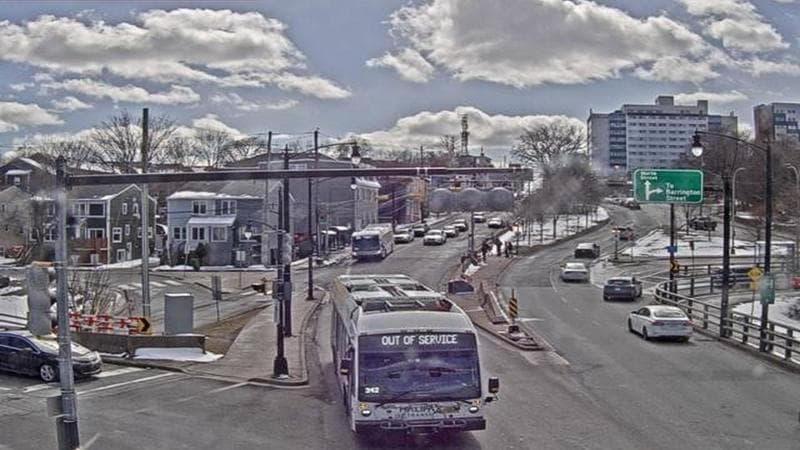 Mac Donald Bridge - Dartmouth bound