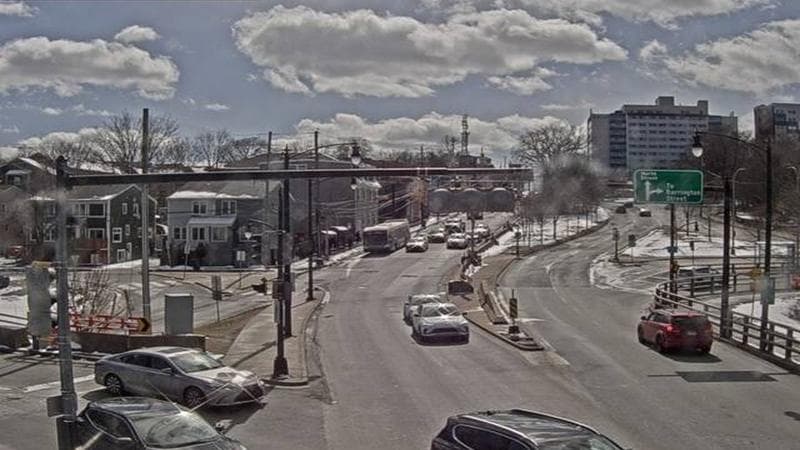 Mac Donald Bridge - Dartmouth bound