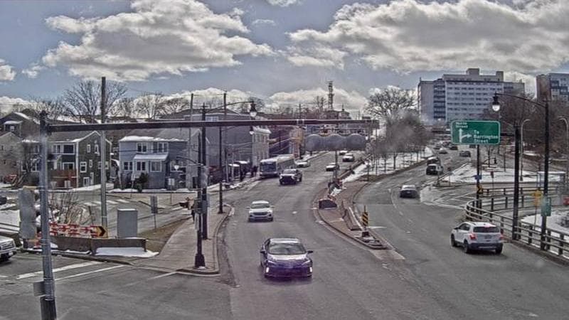 Mac Donald Bridge - Dartmouth bound