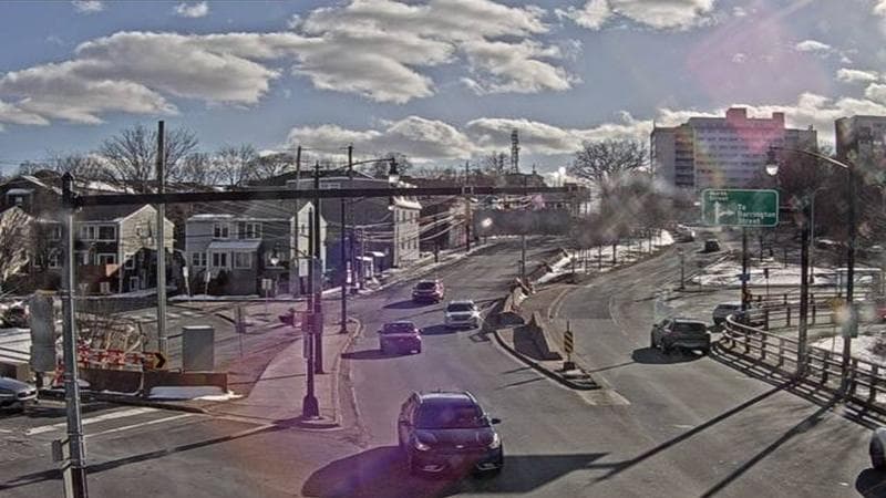 Mac Donald Bridge - Dartmouth bound