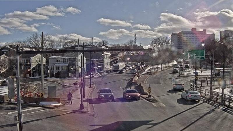 Mac Donald Bridge - Dartmouth bound