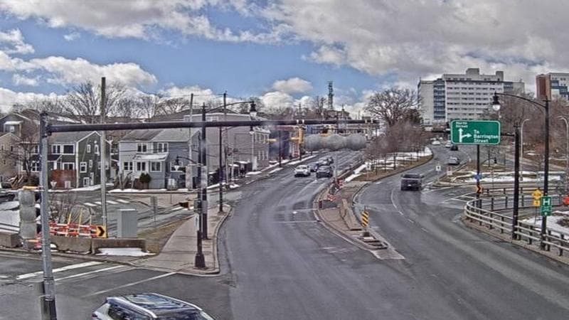 Mac Donald Bridge - Dartmouth bound