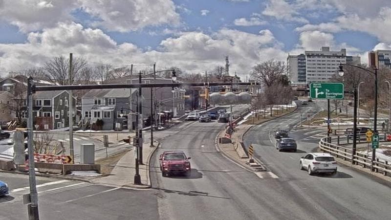 Mac Donald Bridge - Dartmouth bound